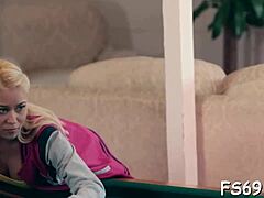 Little Blonde Whore Takes Fierce Taboo Group Banging