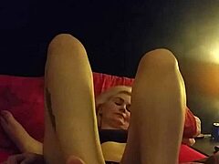 Girlfriends in Sensual Foot Play