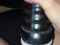 Solo masturbation session with raw intensity