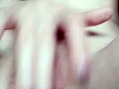 Magrinha’s big pussy teased in close-up