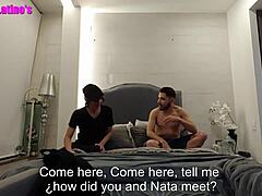 HOT ROOMMATE IGNITES GAY THREESOME