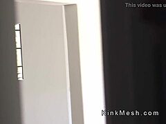 BDSM flogging and deepthroat action