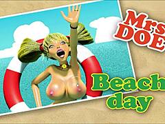 Mrs. Does Beach Day Charm