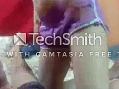 Young Girl's Ass in Anal Play