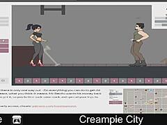 Creampie overload in city