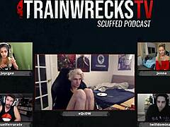 trainwrecks wild webcam orgy with scarlet crew
