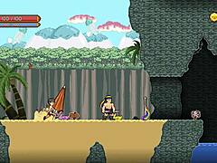 boyfriends rescue in a thrilling gay hentai platformer