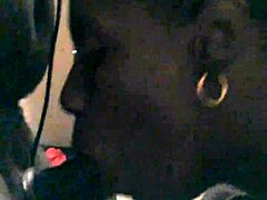 Black Wife's Deep Throat Skills