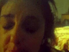 Teen Amateur Takes Intense Deep Action
