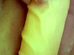Horny Babe Rubbing Her Wet Pussy Hard