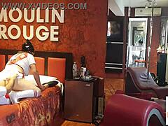 peruvian couple plays hard in hotel room