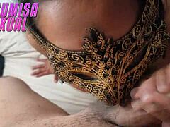 Mexican Slut’s Painful Deepthroat Delight