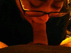 sucking my cock while she teases her big round ass