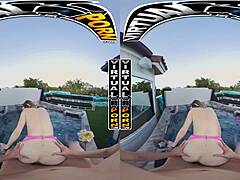 Blonde Kimberly Snow's VR Wet Thrill
