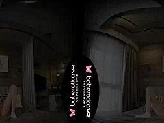 Mika's steamy solo VR session