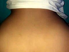 LatinaSexy Woman’s Round Behind Shines