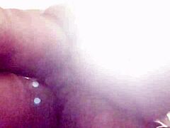 Amateur anal sex with creampie