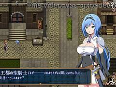 Holy knight's sensual anime adventure