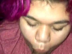 What's the secret behind her wet deepthroat skills?