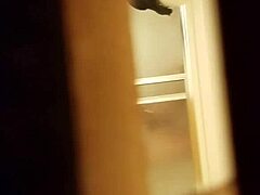 spying on her rubbing hairy pussy