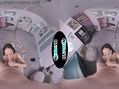 Tiny Blonde's Cabana Passion POV