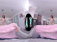 Tiny Blonde's Cabana Passion POV