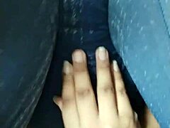 The Latina plays with her pussy and vibrator
