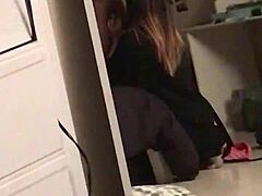 Young Slut’s Interracial Blowjob In Dorm Room