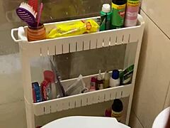 Ever caught your aunt bathing like this?
