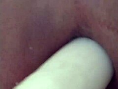 Gay amateurs try out dildo fun