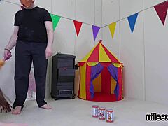 Girl's Hard Anal in Asylum