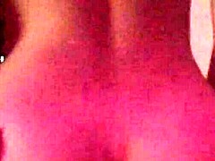 Bitch rides dick hard at night in dark homemade