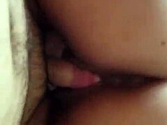 milf in lingerie takes control