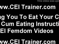 i’m guiding you through every femdom cum step