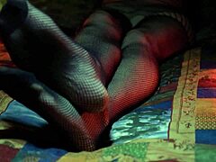 Housewife’s Fishnet Toe Allure