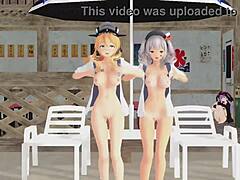 3D R18 with MMd experience