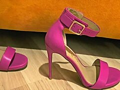 barefoot charm in sexy heel haul