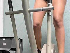 Public workout turns steamy affair
