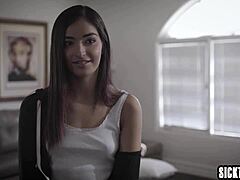 Petite Teen’s Heartfelt Bang By Monster Cock