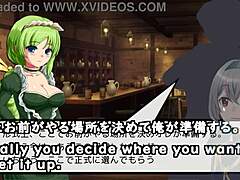 Maid's stunning anime glory scene