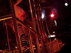 Sexy Striptease by Frankie in Stockings