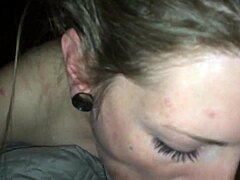 Provocative Amateur's Cheeky Blowjob Caught On Cam