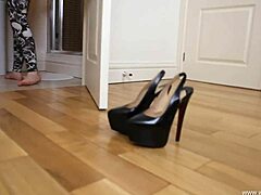 Cute Redhead’s Feet Tease While You Stroke