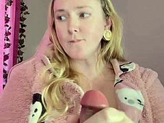 Feeling Aroused by Dirty Talk About Big Natural Tits in Cum Eating Instructions