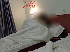 Hot hotel room action