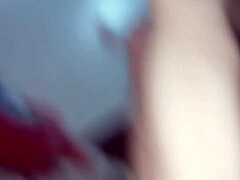 Doggy pounding bent over with raw force