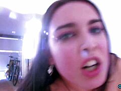 Beauty’s Tight Pussy Rides Cock Hard