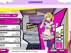 Vtuber Lewdneko gangbang in action