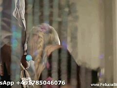 Blonde German's Intimate Stranger Surprise