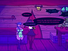 Manga-inspired erotic gameplay under moonlight